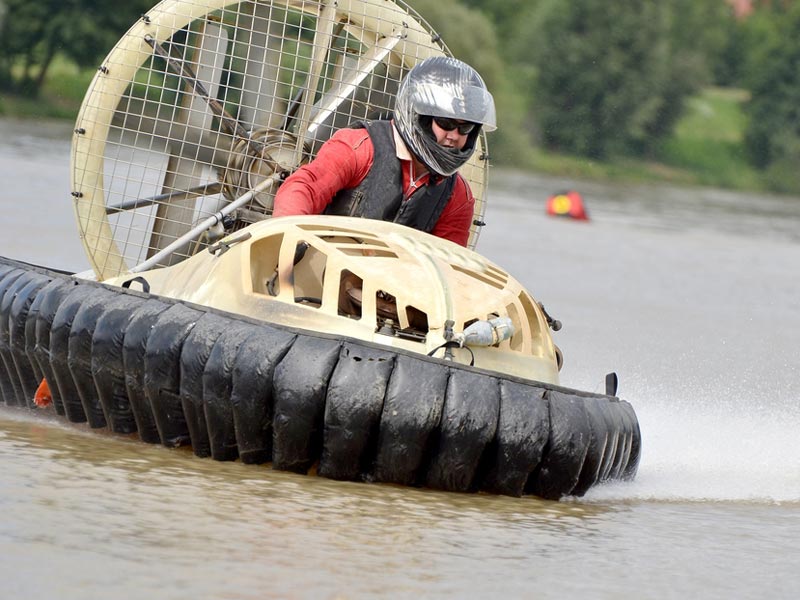 Hovercrafting Team Building | CompanyAwayDays.com